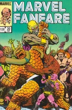 49536: MARVEL MARVEL FANFARE #20 VF Grade picture