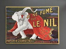 Original Vintage Le Nil Tobacco Rolling Papers French Sign Advertising France picture