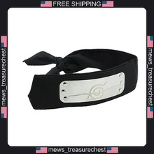 Naruto Shippuden Leaf Village Headband Cosplay Anime Accessories picture