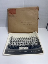 Original WWII 1943 Platoon 979 Photo MCRD San Diego Marine Corps Mailing Envelop picture
