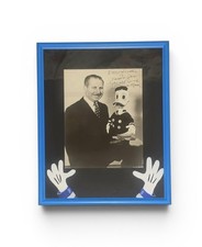 Vintage Clarence Nash Donald Duck Presentation Photograph Serial No. 150-8052 picture