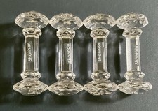 Four Shannon Crystal Knife Rests Never Used With Sticker picture
