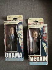 Obama McCain Figurines 2008 Set of 2 Limited Edition Collectible Dolls NIB Rare picture
