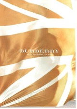 BURBERRY vintage print ad from 2006 Vogue man woman clothing handbag shoes picture