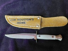 Sam Houston's Home Souvenir Miniature Knife W/Sheath USA 4