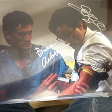 Dual-signed JSA certified 1985 Re- animator Bruce Abbott and Jeffrey Combs picture