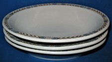 Vintage Shenango Oval Serving Bowl 1968-1976 Esquire Pattern Restaurantware 10