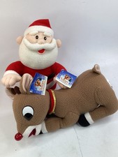 2 Coynes & Co 2004 Rudolph Island of Misfit Toys Rudolph,Santa Stuffed Plush E2 picture