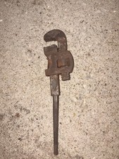 Vintage Stillson Pattern Pipe Wrench Adjustable Industrial Tool USA Made picture