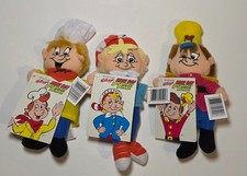 Vintage 1997 Kellogg's Breakfast Bunch Rice Krispies: Snap Crackle Pop Plush picture