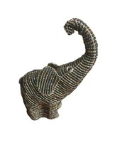 Beadworx By Grass Roots Handmade Bead Wire Baby Elephant Safari Animal Lover Art picture