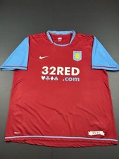 Authentic Original Nike Aston Villa 2007/2008 Home Shirt Mens XL (2318) picture