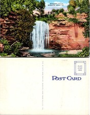 Minneopa Falls Waterfall Mankato Minnesota MN Postcard picture