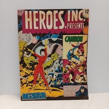 HEROES INC. PRESENTS CANNON #2 1976 CPL/GANG Publications Wally Wood Steve Ditko picture