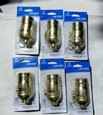 6 pack Westinghouse Lighting 70431 3-Way Pull Chain Lamp Socket - Quantity 6 picture