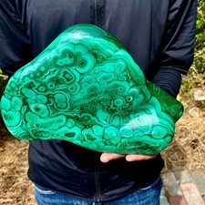 7.2LB Natural luster peacock rock cluster rough mineral sample picture
