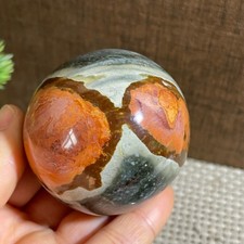 55mm Top ocean Sea stone sphere ball stone healing Madagascar 239g picture