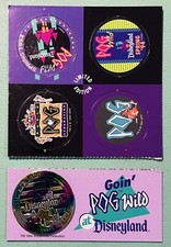 Disneyland Goin Pog Wild Rare 1994 Limited Edition 4 POGs & 1 Slammer picture