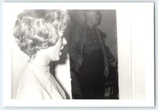 Vintage Photo Pretty Woman At Party 1960's Found Art DST121 b picture