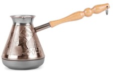 Copper Cezve Turkish Armenian Coffee Pot Turka Турка Ibrik Coffee Maker Jezve picture