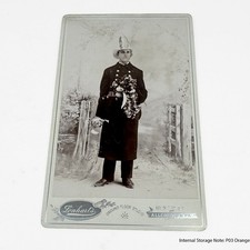 Antique Cabinet Card Photo Allentown PA Pennsylvania Fireman picture