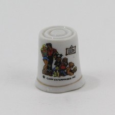 Dogpatch USA Amusement Park Thimble Ceramic Arkansas Lil Abner Capps picture