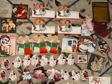 Lot Of Vintage 50s/60s/70s? Christmas Gift Tags picture