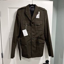 US Army Heritage Greens AGSU Dress Coat- size 44L- New with tags picture