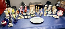 LARGE LOT OF 50 ANTIQUE VINTAGE ASIAN FIGURINE & COLLECTIBLES SOME RARE  ￼ picture
