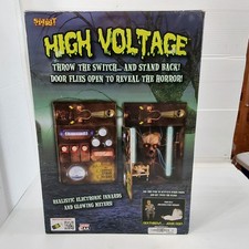 Vintage 2012 Spirit Halloween High Voltage Animated Prop - Complete with Box picture