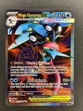MEGA GRENINJA EX 100/086 ULTRA RARE CHAOS RISING POKEMON HOLO NM picture