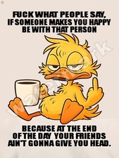 IF Someone Makes You Happy  Funny  Metal Sign 9