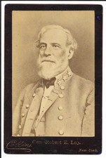 CABINET: GENERAL ROBERT E. LEE--CIVIL WAR--CONFEDERATE--PAINTING--COLLINS OF NY picture