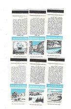 6 National Parks  Matchcovers picture