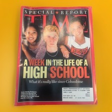 1999 October 25 Time Magazine, A week in the life of a High School (MH435) picture