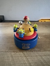 Disney Wooden Karakuri Music Box mechanism Toy Story Alien Disney Store Japan picture