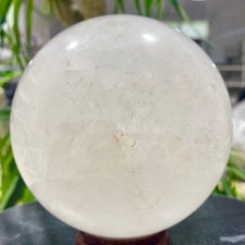 4.62LB white crystal transparent quartz crystal ball Reiki repair picture