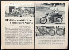 Sears Allstate SR125 Puch 1969 review *SR 125 New Mail-Order Beauty from Austria picture