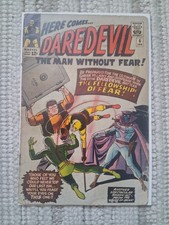 Daredevil #6 - Key: 1st App Mr. Fear - Marvel Comics 1965 - Low Grade FR/GD picture