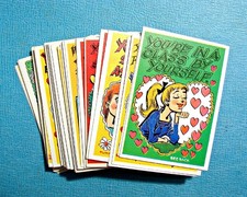 1960 Topps Funny Valentine Complete Set Of 66 Cards Series A  Funny Valentines picture