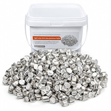 4LB High Purity 99.6% Aluminum Pellets & Aluminum Block, Raw Aluminum Ingot for picture