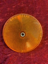 Vintage GROTE MFG CO Orange Plastic  Lens #640 Made in USA picture