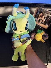 Pokemon Center 2019 Halloween Pumpkin Parade Celebi Plush 11-inch picture