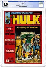 Rampage Monthly Magazine #9 Rampaging Hulk - 1979 - CGC 8.0 - Earl Norem picture