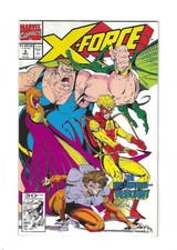 X-Force #5-8 Lot (1991-92) VF/NM 1st Tolliver + 1st Real Domino (READ DESC) picture