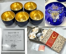Tachikichi Adam & Eve OVO Blue Tea Cup Set of 5 Sake Cup Luigi Colani Designed picture