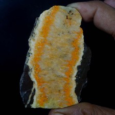 Bumblebee Jasper From Indonesia Rough Slab For Lapidary Cabbing 183.80 Cts Gems picture