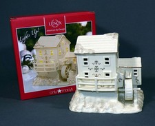 Lenox Mistletoe Park Lighted ~ OLD MILL  #829642  - 2012 RARE picture