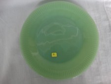 Mid Century Modern Fire King Jadeite Jane Ray Salad Plate Very Good Used Cond. picture