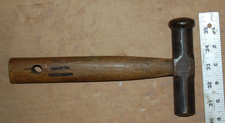 VINTAGE PEXTO #4 PS&W AUTO BODY ROUND SHEET METAL HAMMER Blacksmith Tinsmith picture